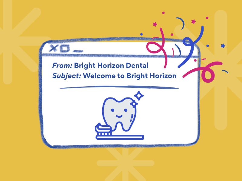 welcome emails that set the tone